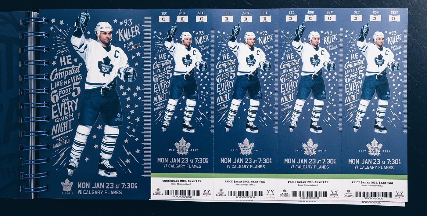Toronto Maple Leafs Centennial Season Ticket Package PaperSpecs