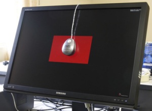 Example of monitor calibration in color proof printing