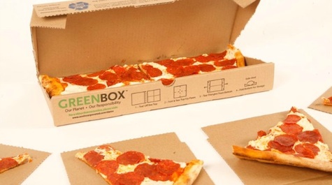 Greenbox: The environmentally friendly pizza box