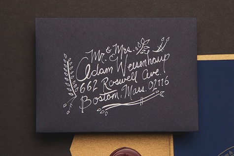 Secret Society wedding invitations