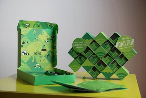 Spotify concept packaging
