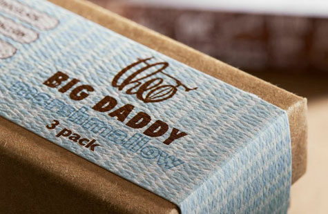 Theo big daddy marshmallow packaging.