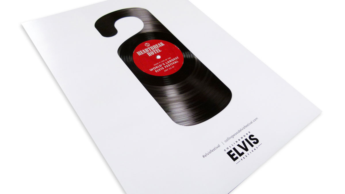 Collingwood Elvis Festival Poster Series - PaperSpecs
