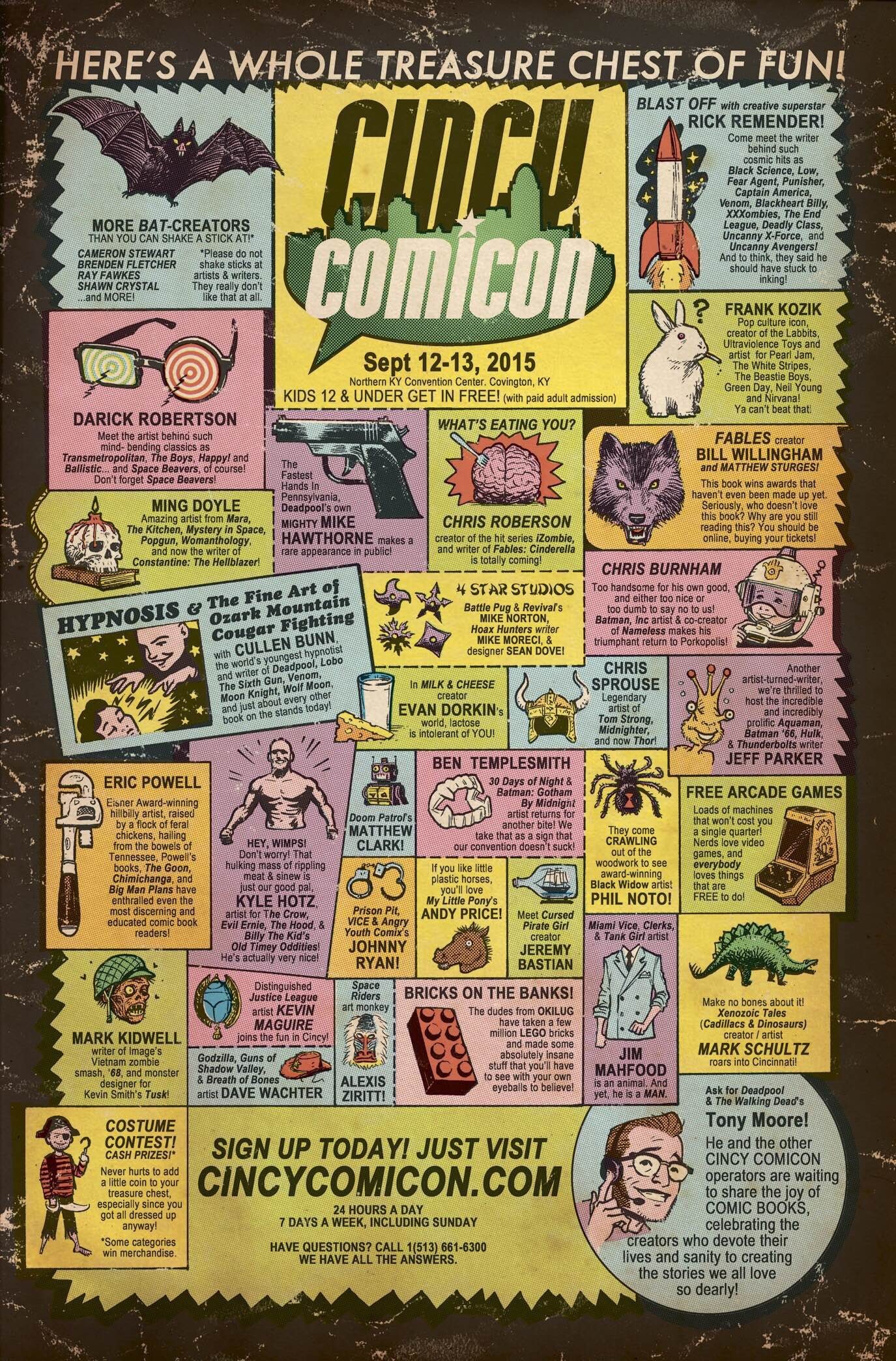 comicon poster design