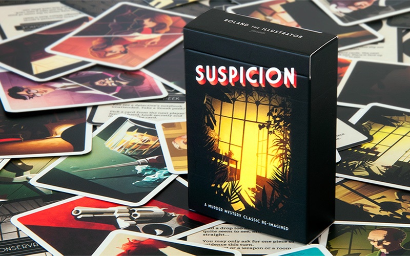 suspicion card game design
