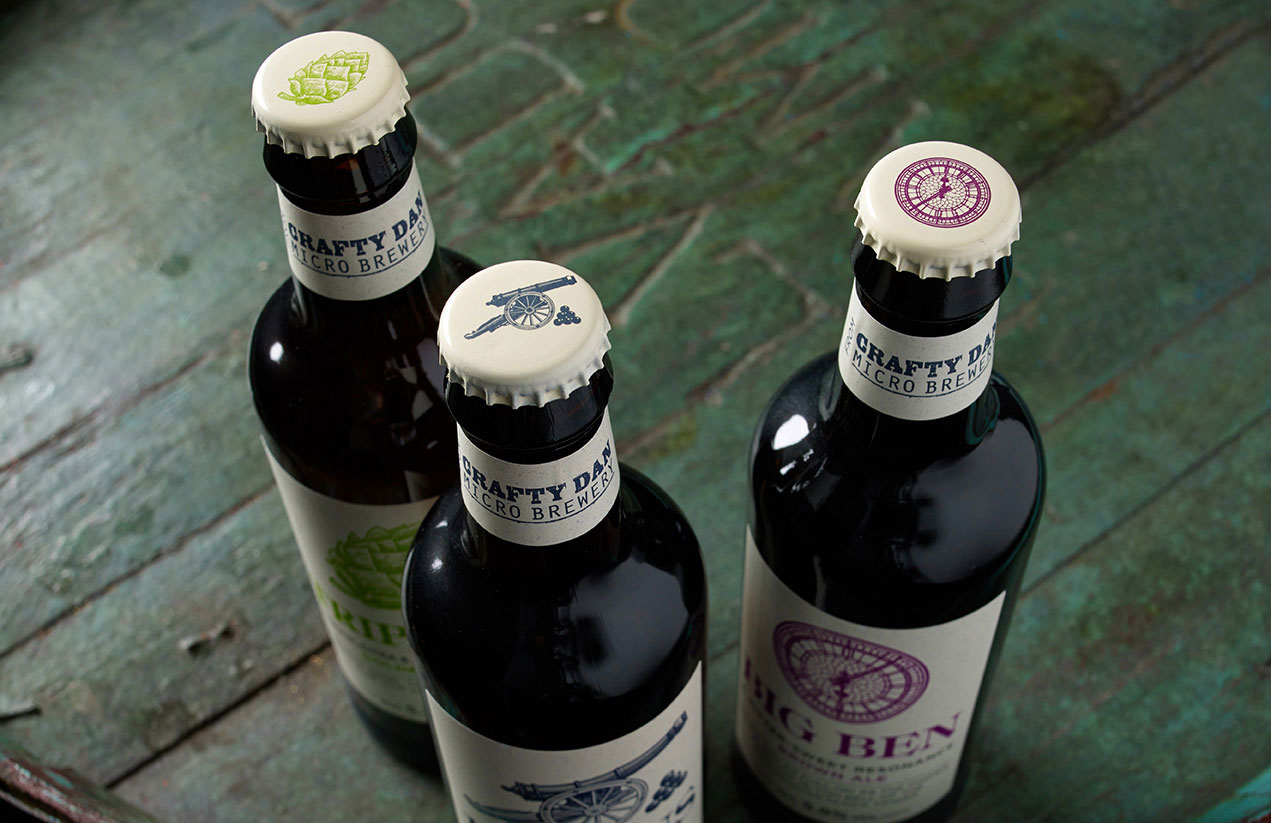 Crafty Dan Beer Labels - PaperSpecs