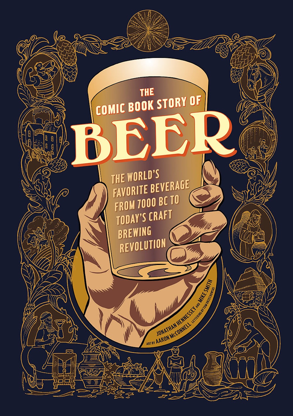 comic beer design