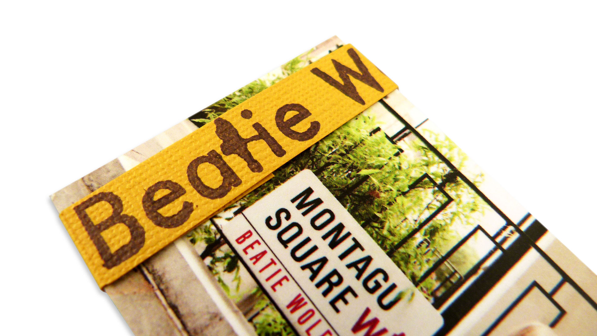 Beatie Wolfe 'Montagu Square' NFC Album Deck - PaperSpecs