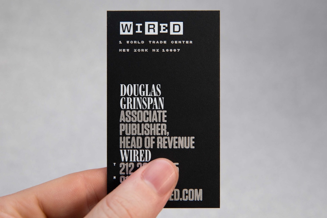 wired business card