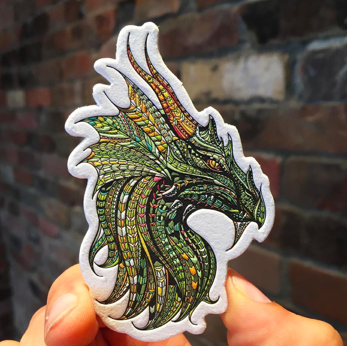 dragon business card