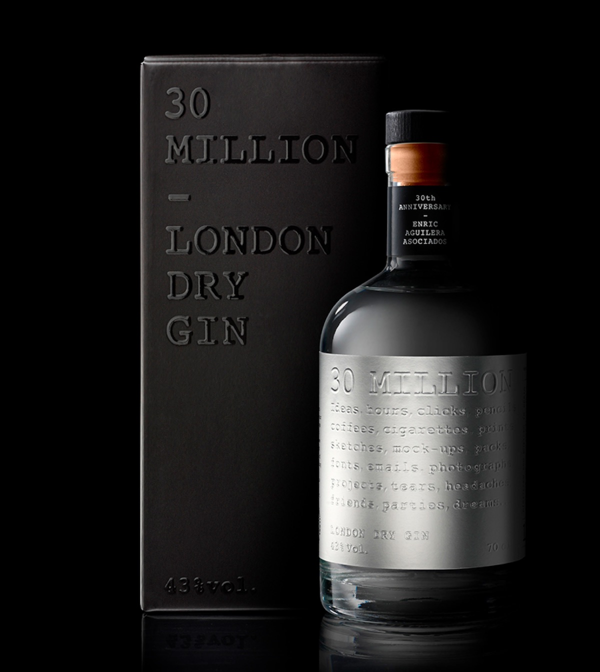 30 million gin packaging