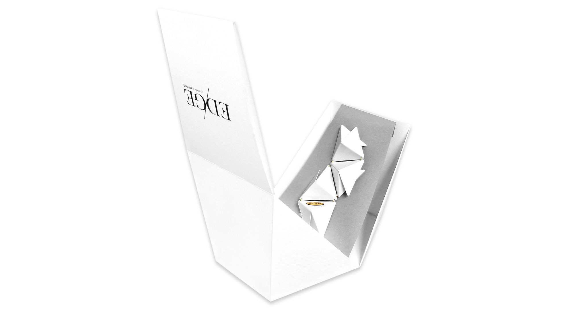 Karman Jewelry's Edge Collection Packaging - PaperSpecs