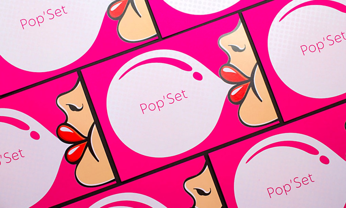 Pop’Set Bubble Gum Scented Postcard - PaperSpecs