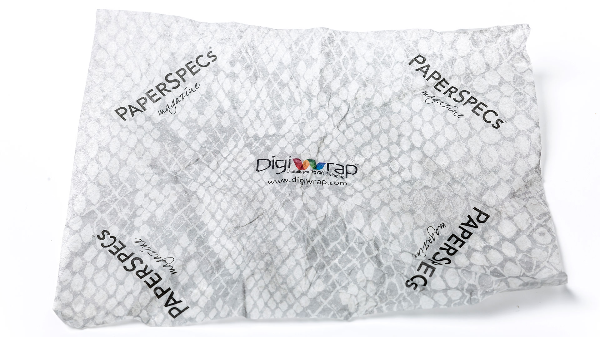 Digiwrap White Tissue Paper Custom Company Logo
