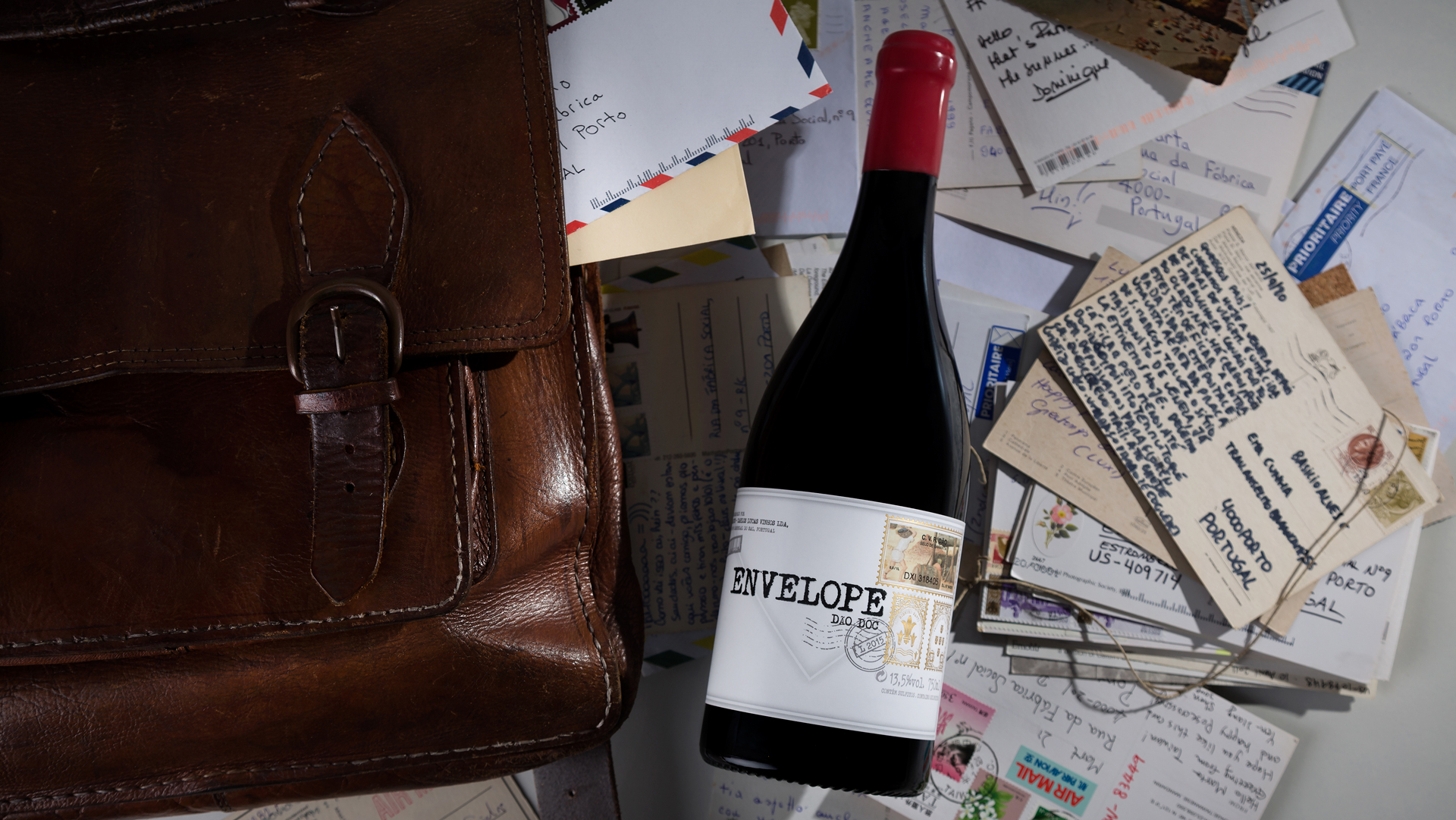 Ribeiro Santo Envelope Wine Label - PaperSpecs