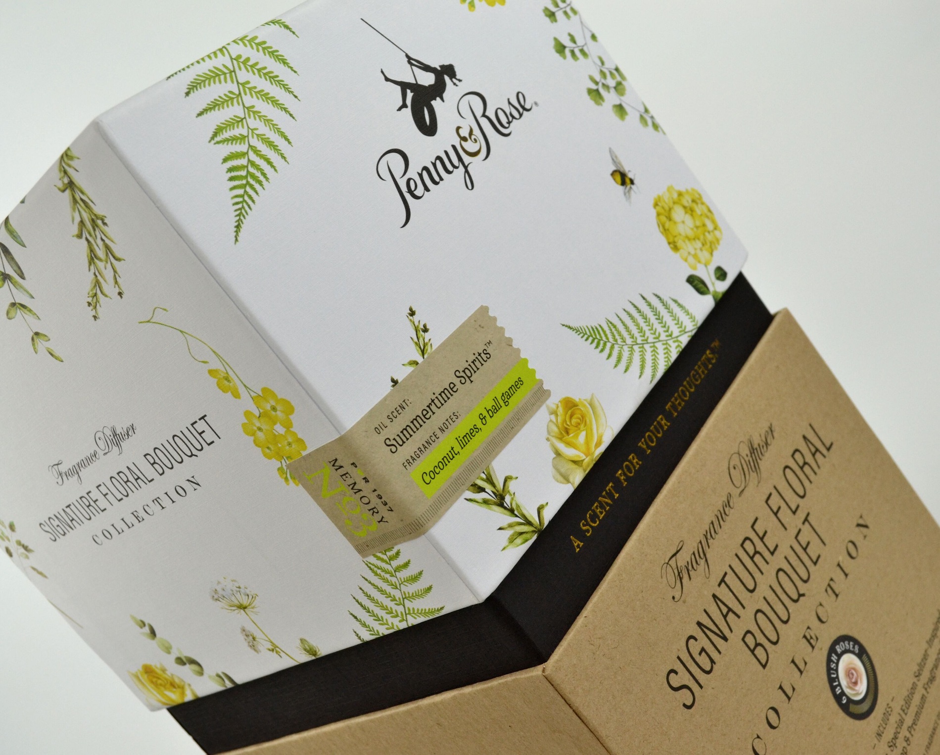 Penny & Rose branding and packaging