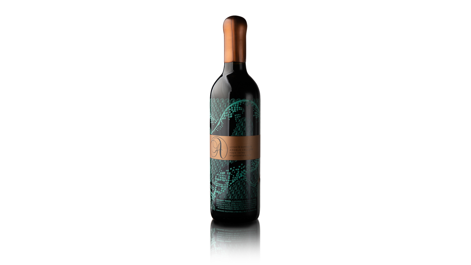 Screen-Printed Rattlesnake Wine Bottle - PaperSpecs