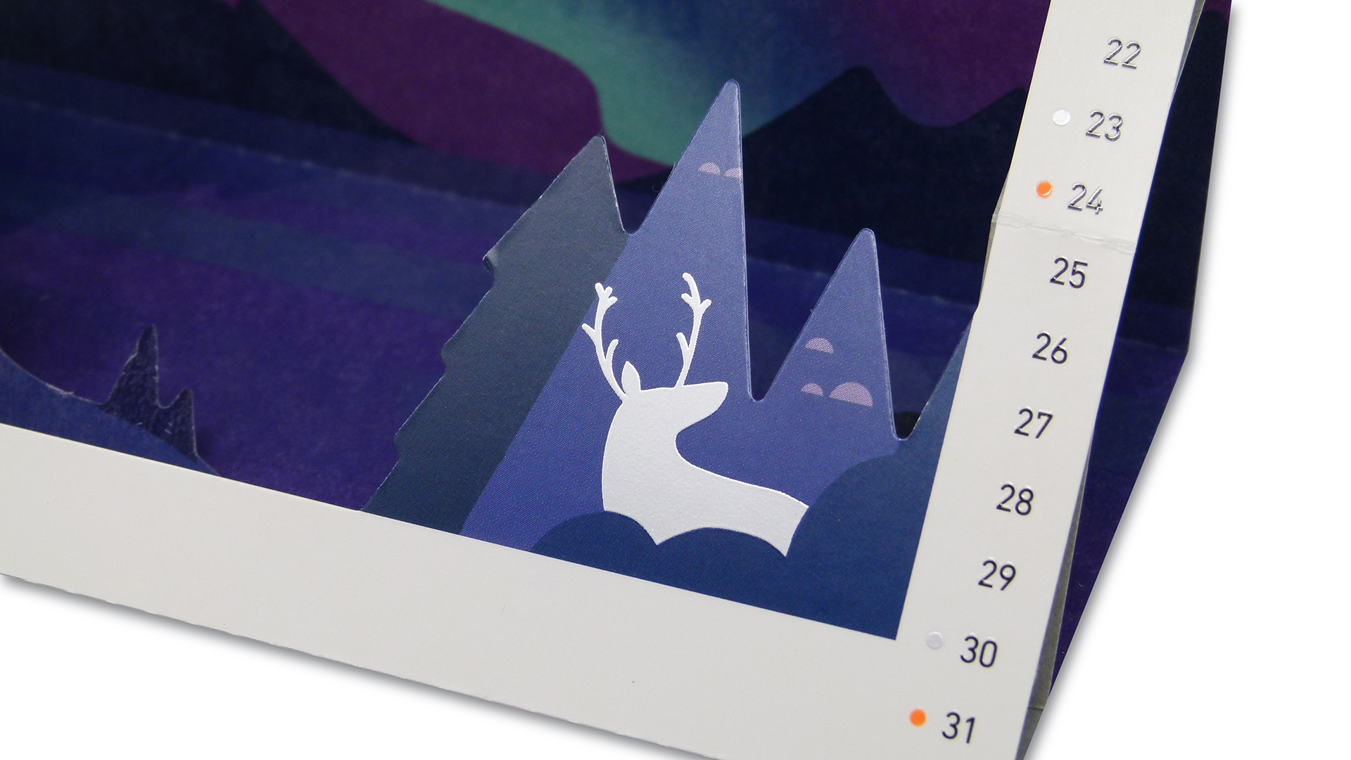Interactive Calendar Design: 'The Next Journey' - PaperSpecs