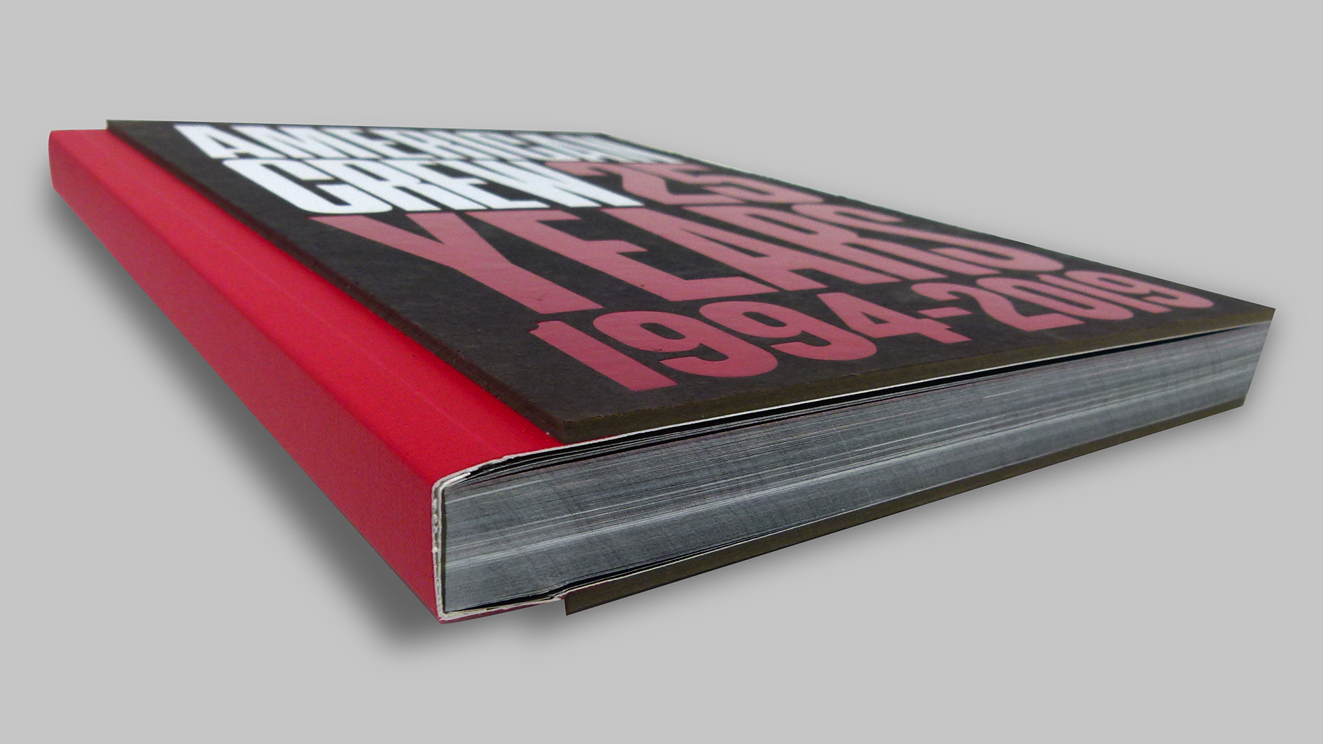Coffee Table Book Design: 'American Crew 25 Years' - PaperSpecs
