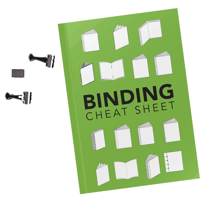Free Download: Print Binding Cheat Sheet
