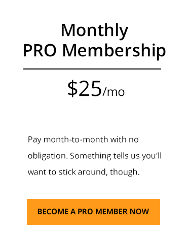 PRO Membership Monthly